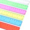 8Pcs Small Plastic Rulers with Inches and Centimeters Kids Colorful Mini Rulers