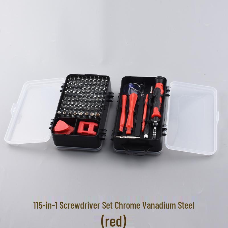 Magnetic Multi-Functional Screwdriver Set: 12/24/31/45/115-in-1 Bit Holder for DIY Electronic Disassembly