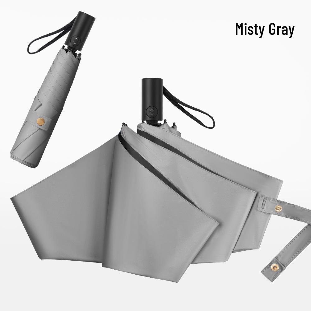 

Сверхлегкий автоматический складной зонт с солнцезащитным покрытием и защитой от УФ-лучей для дождя или солнца 20-inch