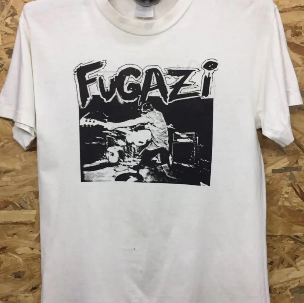 Vintage 80er Original Fugazi Band T-Shirt, Musikstil Shirt Unisex Baumwolle