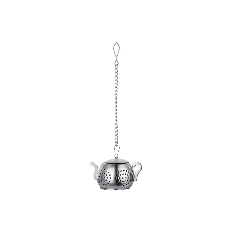 304 Stainless Steel Teapot-Shaped Creative Tea Infuser & Strainer