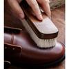 Soft Wool Shoe Care Brush Wood Handle Multifunction Boot Polishing Cleaner Durable Maintenance Leather Care Brush Household