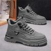 Autumn Men's Shoes High-top Tooling Shoes Men's Trend Non-slip Boots Sports and Leisure Board Shoes Labor Insurance Shoes
