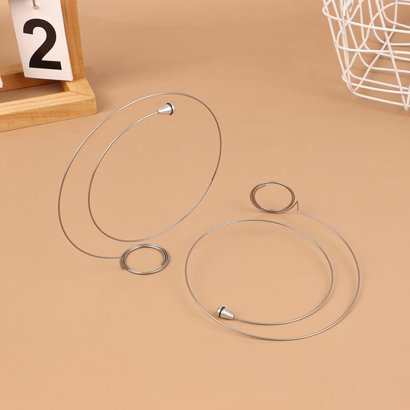 1Pc Stainless Steel Wire Eye Loupe Eyeglasses Holder Watch Repair Easy To Stuck Magnifier Eyepiece Steel Ring Accessories