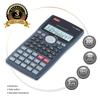Flair FC-100MS Scientific Calculator 300 Functions 10+2 Digit Two Line Display Battery Solar Black Pack of 1 Desktop