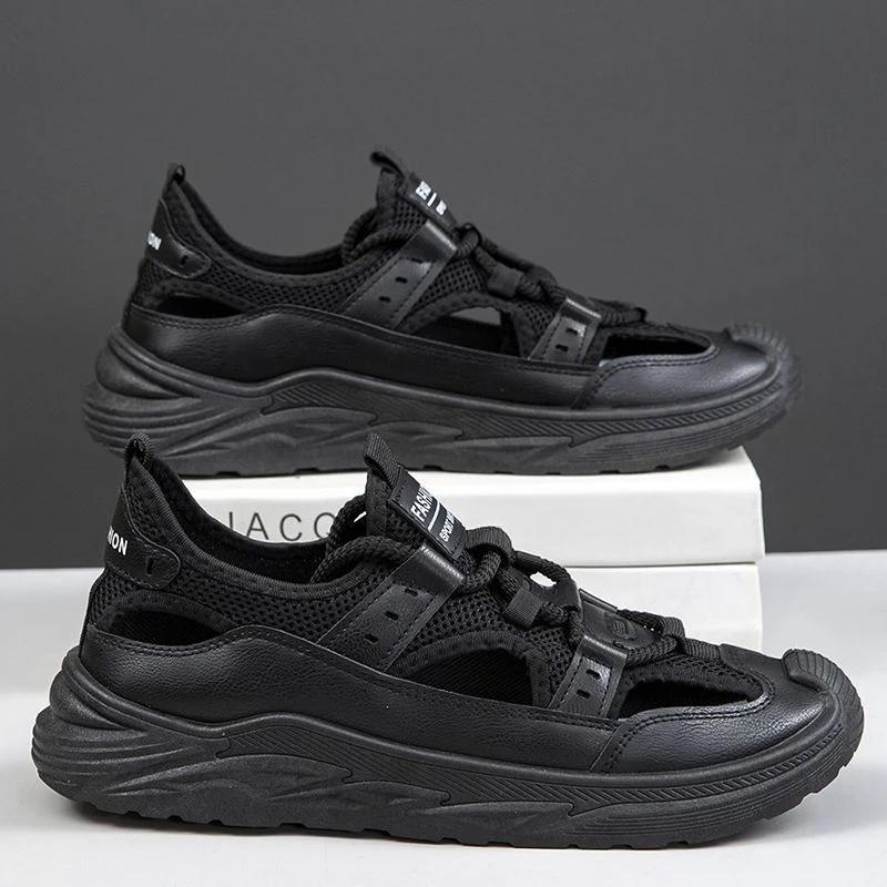 Fashion Flat Male Shoe Closed Toe Hole Shoes Casual Expensives Luxury Designer Eva Outdoor Open Descount 39 Stylish H Buy Men's Sandal