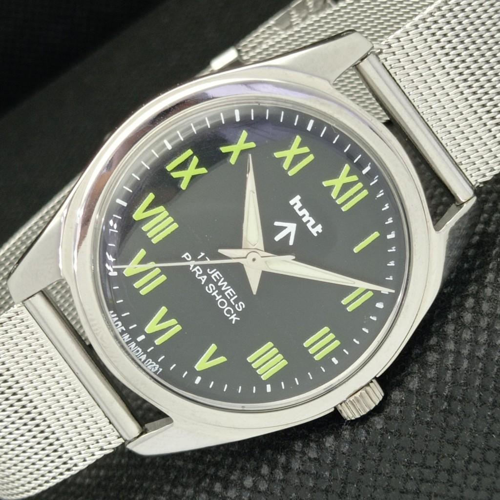 

Б/У МУЖСКИЕ МЕХАНИЧЕСКИЕ ЧАСЫ HMT MILITARY INDIAN a307004-1 Sku583e-a307004