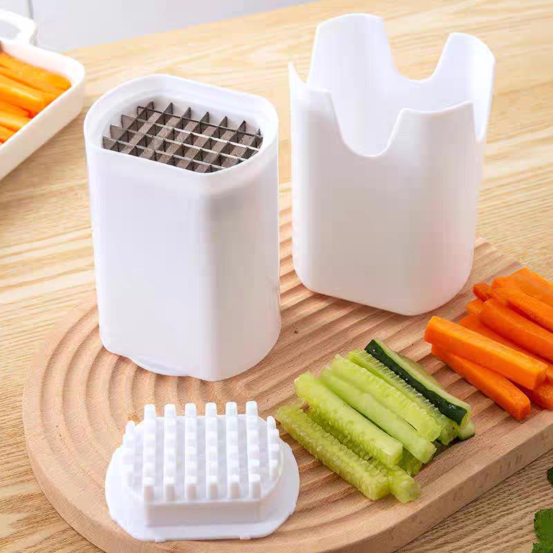 French Fry Cutter Natural Cut Rapid Slicer Vegetable Potato Tool Food Veggie Dicer Veg Chopper Kitchen Gadgets For Home Use