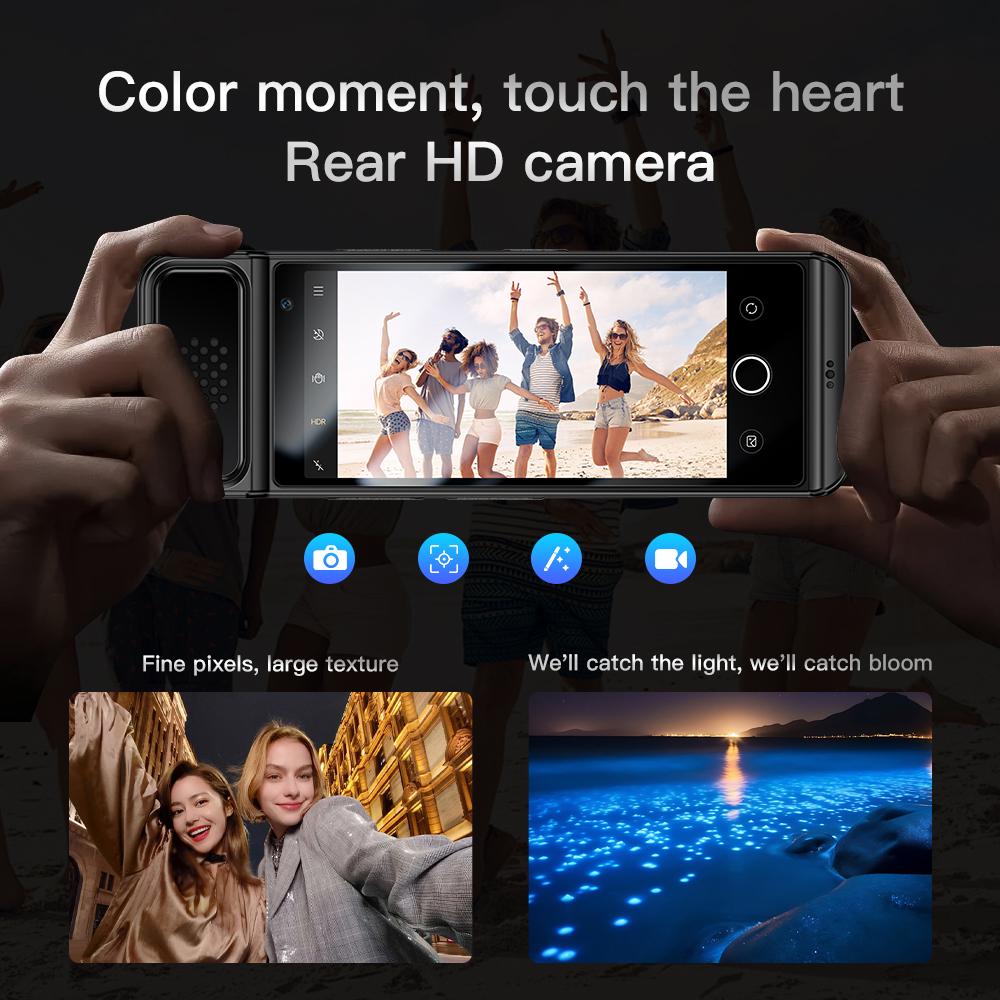 Smartphone W88 Pro Retro 4.0 pollici Android 12.0 Quad-core RAM 2 GB ROM 16 GB 5500 mAh Face ID Type-C Telefono cellulare Dual SIM 4G