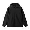 Men's Li-Ning Outdoor Counterflow Softshell Jackets Unisex Black Hooded (Non-detachable) Moderate Straight Fit