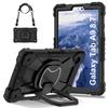 Silikon+PC Tragbare Tablet-Hüllen für Samsung Galaxy Tab A9/A11 Plus A9/A11+ A7 Lite Hülle für iPad 10/11/12. Pro Air mini6/7 Abdeckung Drehbarer Ständer