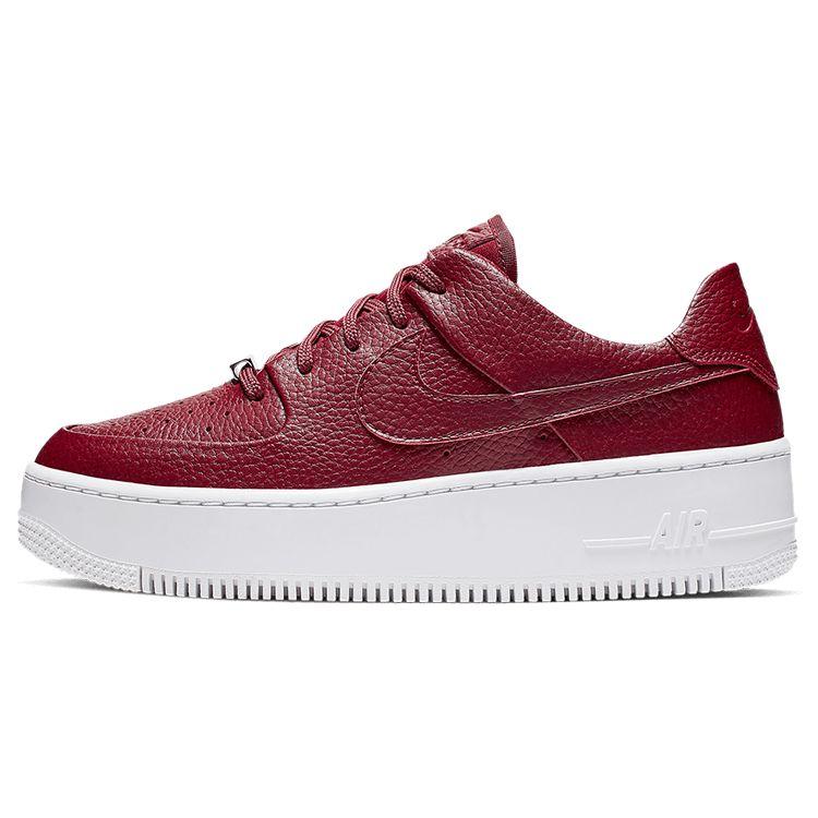 

Женские кроссовки Nike Air Force 1 Sage Low Team красные Noble-Red AR5339-602