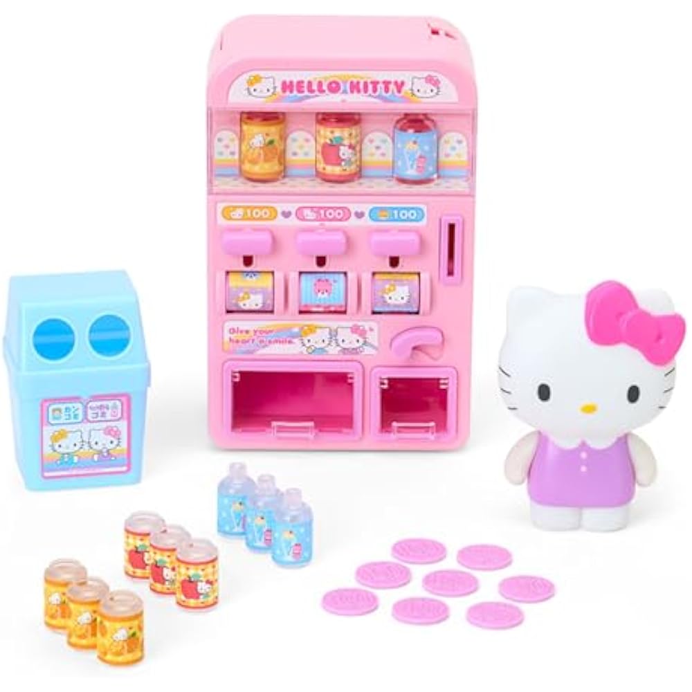Sanrio (SANRIO) Jido Hanbai Play Hello Kitty ABS Resin/PS/POM/PVC/PP/Paper Toy Toy Kids Present T...