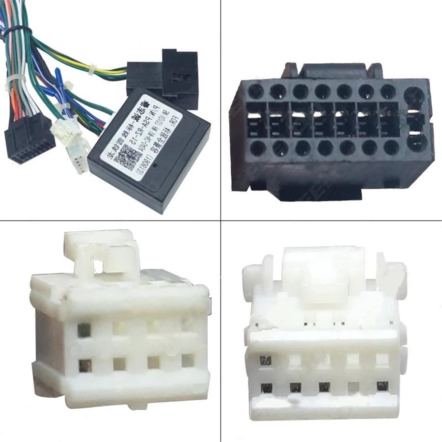 For Citroen C-QUATR/C-4 Low 16 PIN Stereo Radio Wiring Harness Connector CANBUS