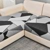 1Pc Geometric Printed Elastic Sofa Seat Cover Sofa Slipcovers  Soft Stretch Protector For Pets Shaped Sofa  Chaselong Covers