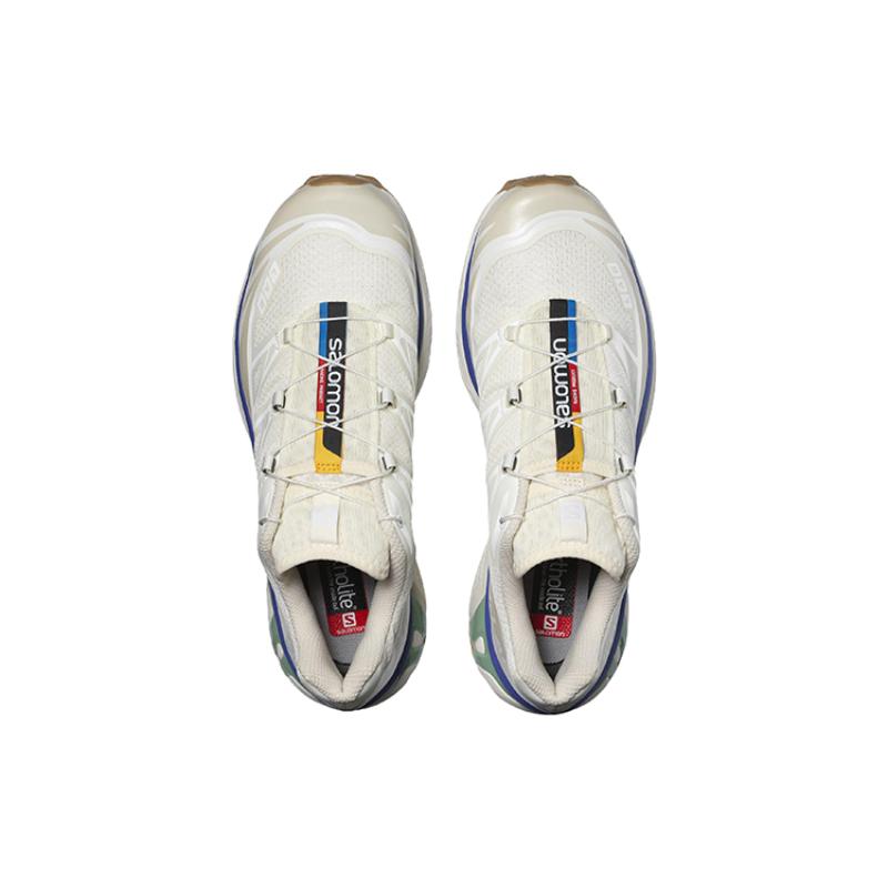 SALOMON XT 6 Series 'White Beige Purple' Sneakers 417098
