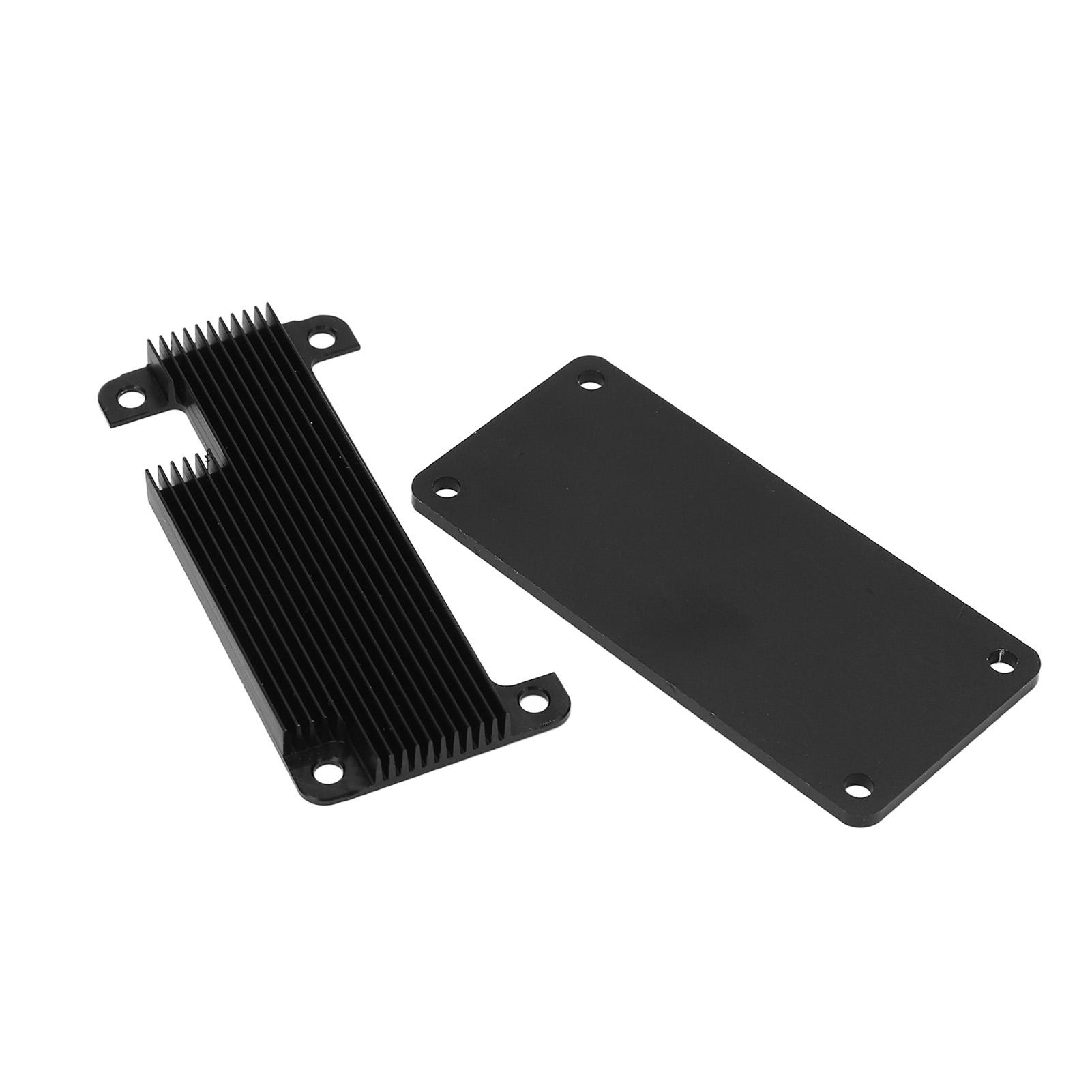 

Protective Case Housing Enclosure Casing Quick Cooling Accessory for Raspberry Pi Zero 2W Black Shell Colourful Pin