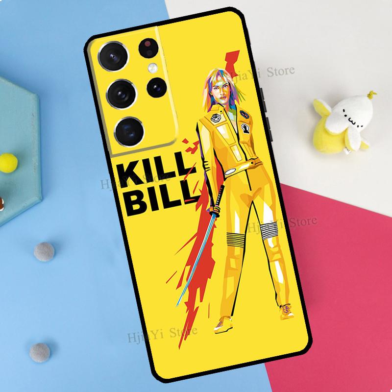 Kill Bill Movie Poster Phone Case For Samsung Galaxy S23 S22 Ultra Note 20 10 S8 S9 S10 Plus S20 FE S21 FE Cover