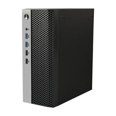 ITX Computer Chassis Miniature Metal Frame Vertical Horizontal Placement Flexible Desk Compatibility