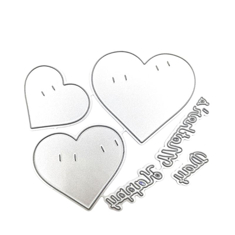 Father Day Metal Die Cuts Mother Day Cutting Dies Cut for DIY Photo Scrapbooking Card Album Stencils Embossing Molds