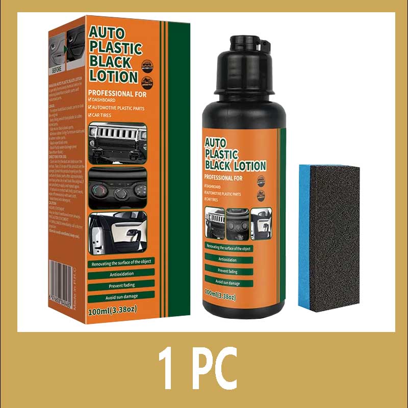 

100ml Car Plastic Restorer Back To Black Gloss Auto Plastic Polish And Repair Coating Renovation Agent For Car Detailing 1PC