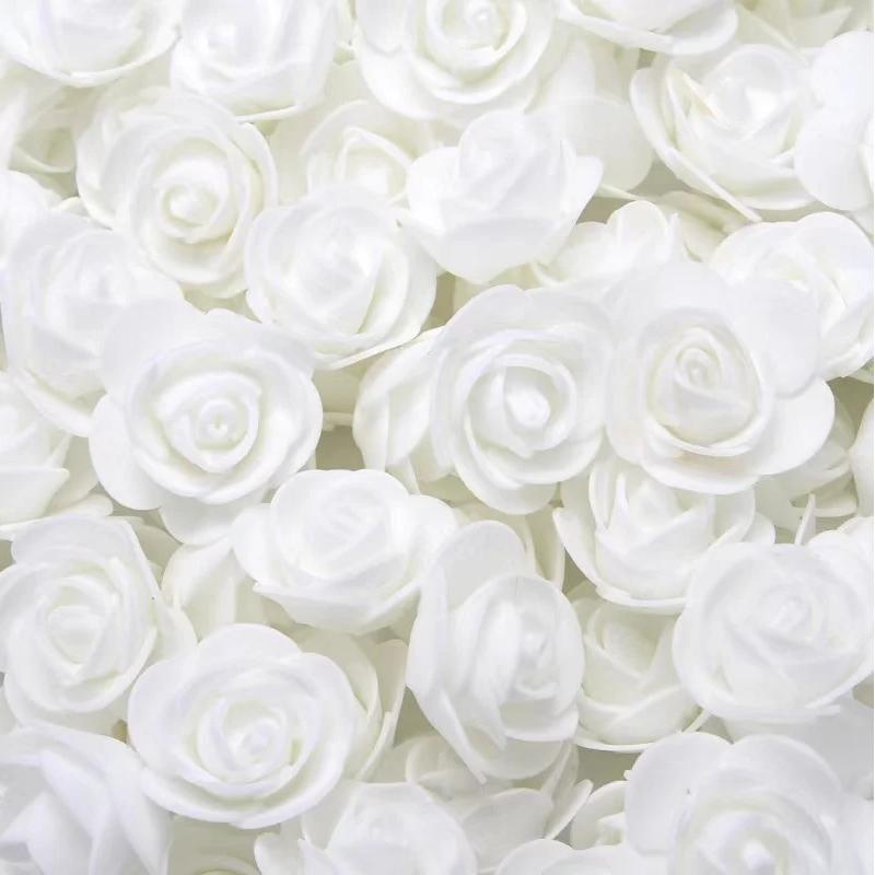 100PC PE Foam Artificial Flowers Home Vase Table Wedding Accessories DIY Gift Scrapbook Bubble Bear Holiday Party Garland Decor Cheap