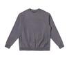 Comfortable Round Neck Spliced Structural Design Versatile Sweatshirt Men Sweatshirt Iron-Gray LMT007822204573A05984