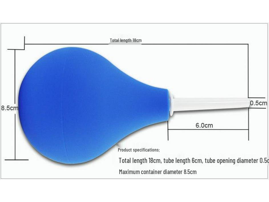 Ball Enema Irrigator Douche - Intimate SM Toys for Colon & Vaginal Cleansing