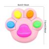 Cartoon Cat Paw Highlighter Pen Graffiti Marking Funnyl Highlighter Pen Handmade DIY Fluorescent Marker Children's Day Gifts