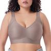 Seamless Push Up Bras for Women Plus Size Comfortable Wireless Bralette Active Brassiere Sexy Underwear Big Size Mto6XL