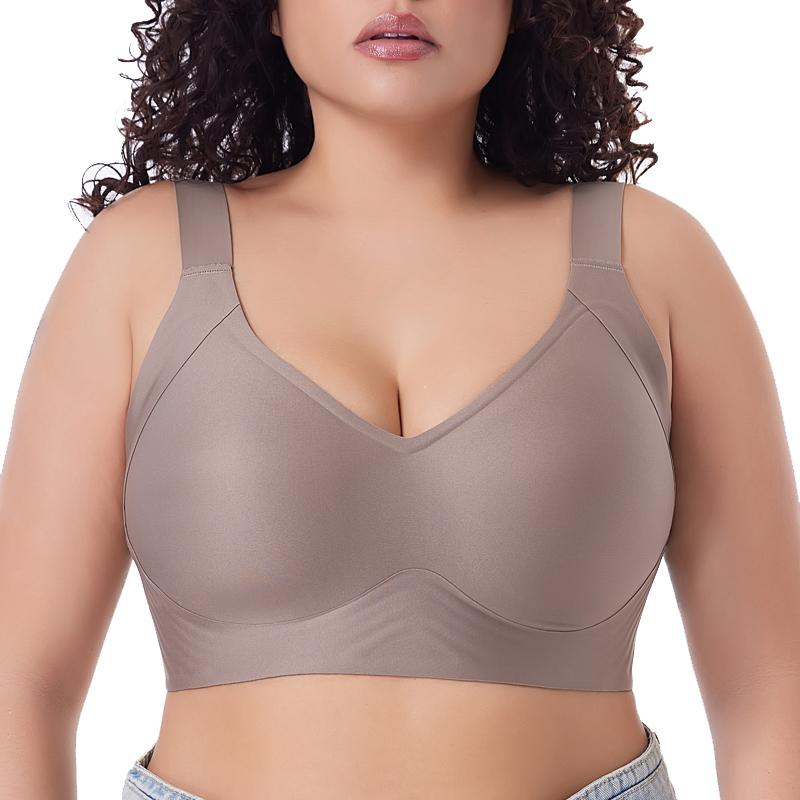Seamless Push Up Bras for Women Plus Size Comfortable Wireless Bralette Active Brassiere Sexy Underwear Big Size Mto6XL