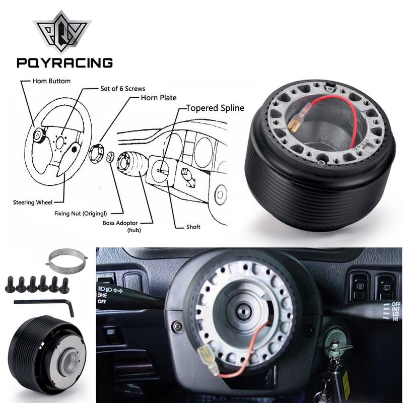 Адаптер рулевой колонки ступицы руля для Volkswagen VW Golf MK3 PQY-HUB-GOLF3 чёрный