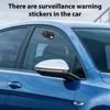 Adesivo di Sicurezza Avviso Telecamera, Adesivo Avviso Sorveglianza in Auto, Adesivo Avviso Registrazione Telecamera Veicolo