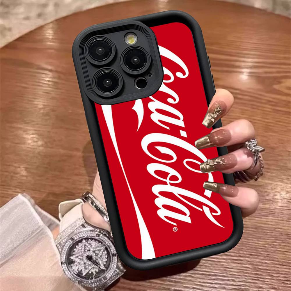 

Логотип C-Coca C-Cola Модный чехол для телефона для iPhone 17 16 15 14 Plus 13 12 11 Pro Max Силиконовая крышка iPhone 17 Pro