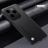 Compatible with INFINIX HoT 70/60, Plain Leather Sound Transmission Note Edge Case.