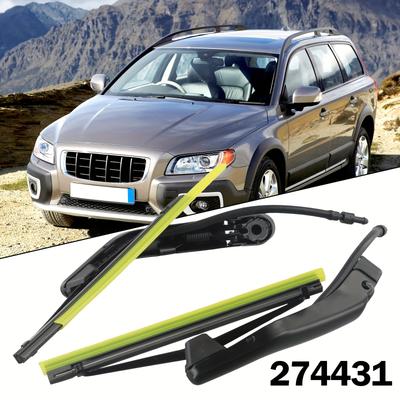 Para Volvo 960 S90 V90 340 360 740 760 S80 Juego de Montaje de Limpiaparabrisas Delantero Lado Izquierdo y Derecho Par 274431, Material Plástico