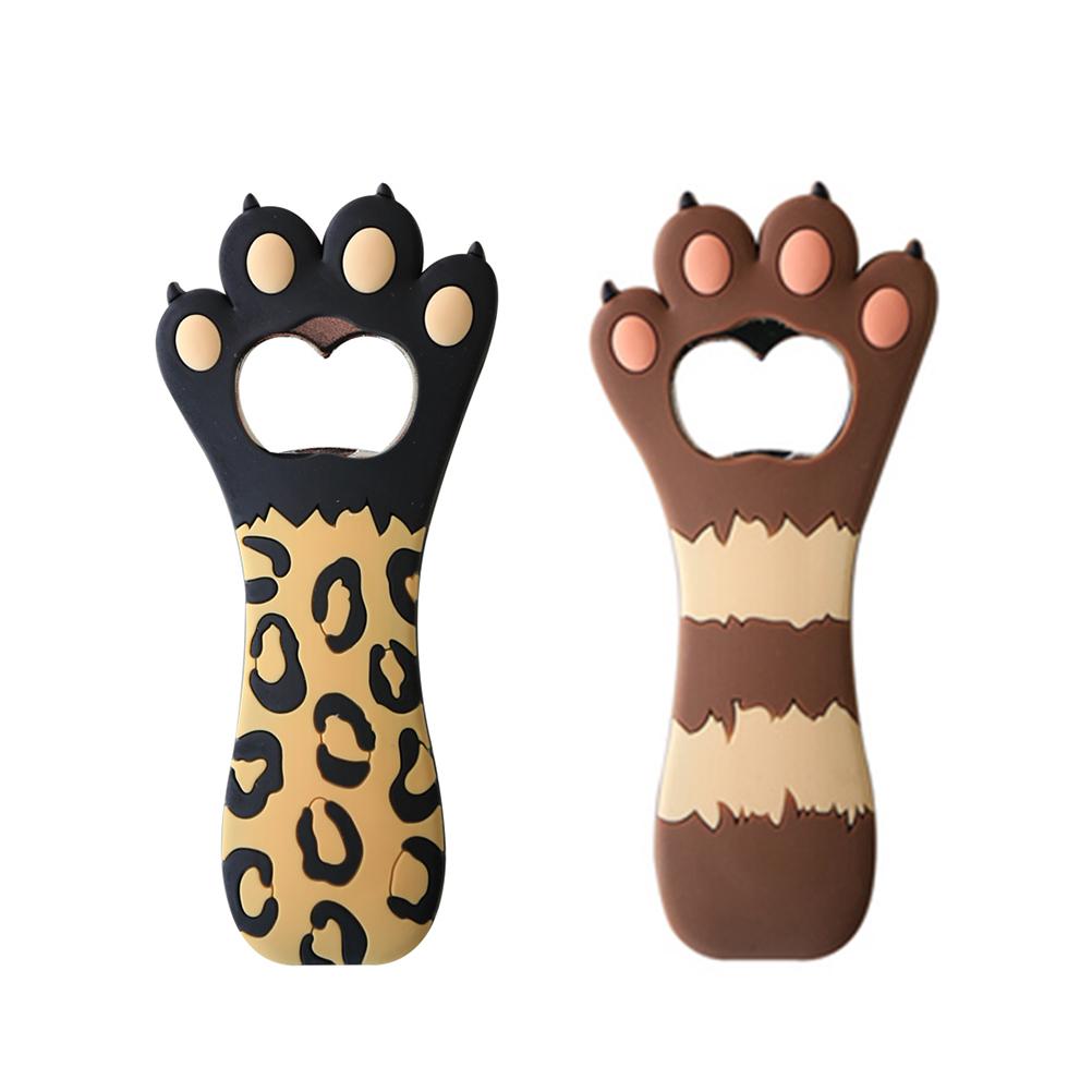 Portable Cat Paw Shaped Bottle Opener Glass Beer Bottle Opener Kitchen