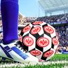 Eintracht Frankfurt Crest Size 5 Soccer Ball, Suitable for Training and Matches, High-Elasticity, Wear-Resistant Material Gift for Fan