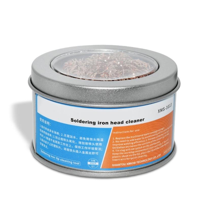 

Compact & Portable Soldering Iron Tip Cleaning Tool Temperature Resistant Cleaner for Enthusiasts & Professional Welders 1