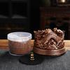 Agarwood Coil & Laoshan Sandalwood Incense Burner for Home, Bathroom, Aromatherapy, and Deodorizing with Mugwort Incense for Buddha Offerings