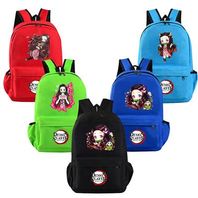 Anime Demon Slayer Backpack for Boy Girl Back To School Bag Large Capacity Backpack Bookbag for Kid Gifts Travel Bag Mochila