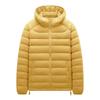 Unisex 90% White Duck Down Winter Hooded Jacket Outdoor Water Resistant Warm Coat