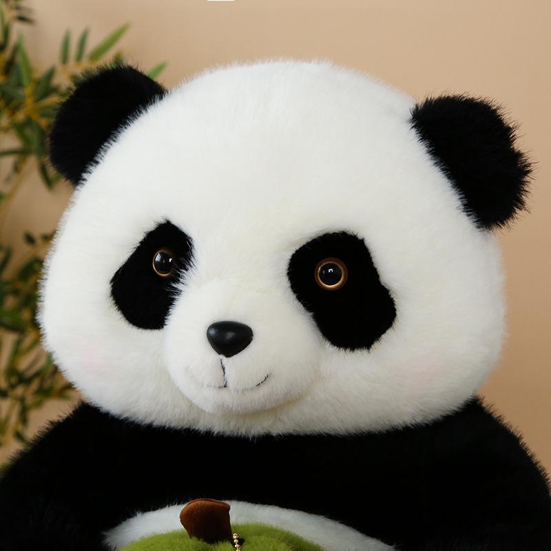 Creative Good Persimmon Occurrence Panda Plush Toy Giant Panda Doll Sichuan Chengdu Tourism Souvenir Children's Gift