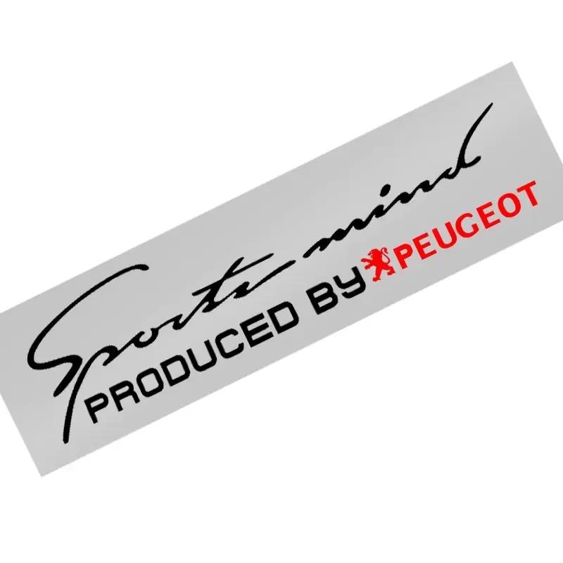 Samolepka na auto Reflexní samolepka na obočí světlometu auta Decal Pro Peugeot 206 307 308 3008 207 208 407 508 2008 107 106