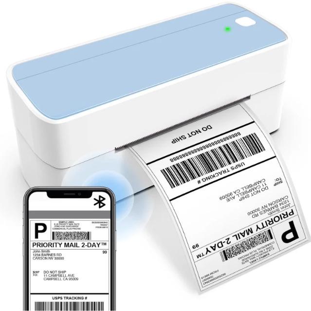 Phomemo Express Printer: Portable Wireless Thermal Label Maker, Inkless and Mobile Phone Compatible.