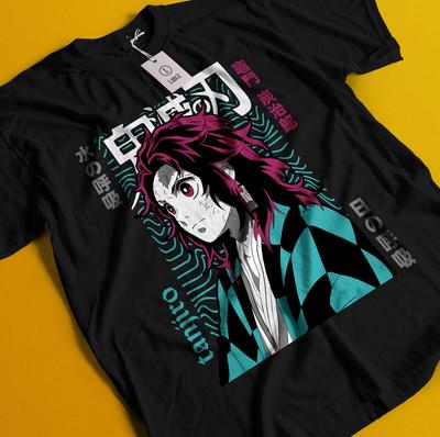 Demon Slayer Shirt Tanjiro T-Shirt Zenitsu T-Shirt Muzan Doma T-Shirt Inosuke Nezuko