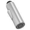 G1/2 Kitchen Tap Pull Out Spray Shower Head Replacement Plastic Nickel Brushed Faucet Accessory
