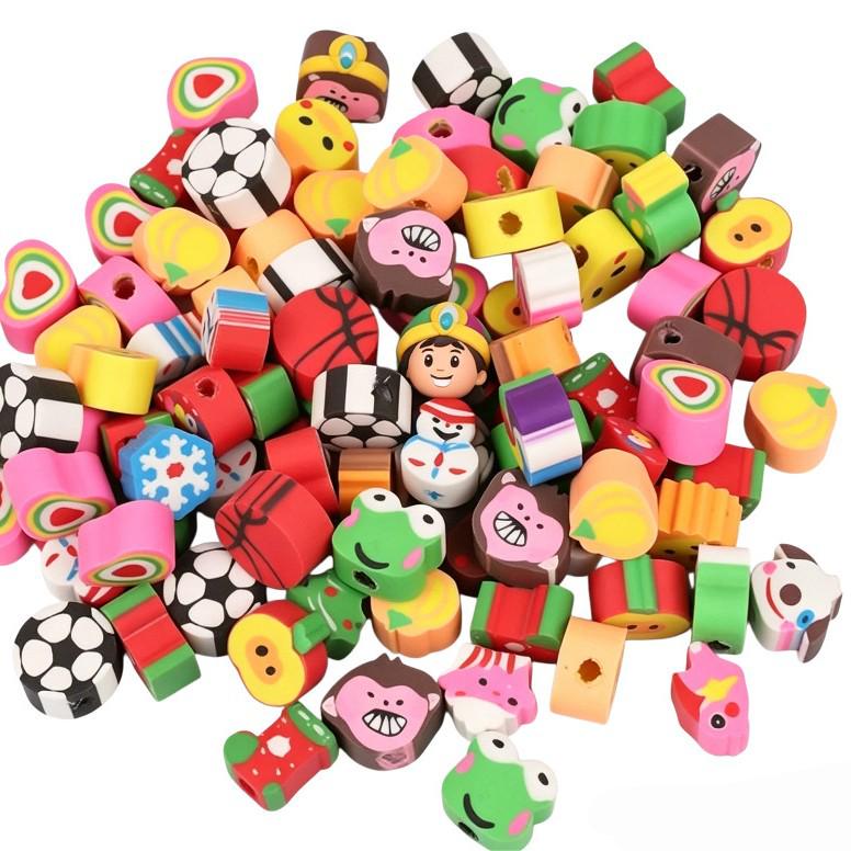Mini Cartoon Animal Eraser & Pencil Sharpener for Kids