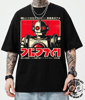 Japanese Robot T-Shirt: Vintage Style Graphic Tee