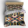 Geometric Colorful Chevron Pattern. Bedding Sets Duvet Cover Sets Duvet Covers Pillowcases(1 * Duvet Cover 2 * Pillowcases Without Duvet Insert)